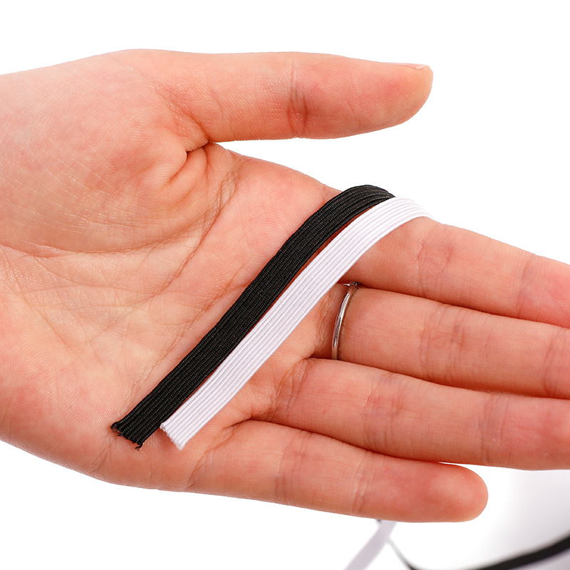 200Y 1//8/'/' 1//4/'/' Elastic Rope Band Rubber Tape Stretch String Ear Hanging DIY