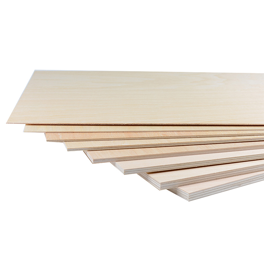 11.8/'/' Basswood Board Plywood Aviation Model Layer Plank DIY Wood Craft 1.5-10mm