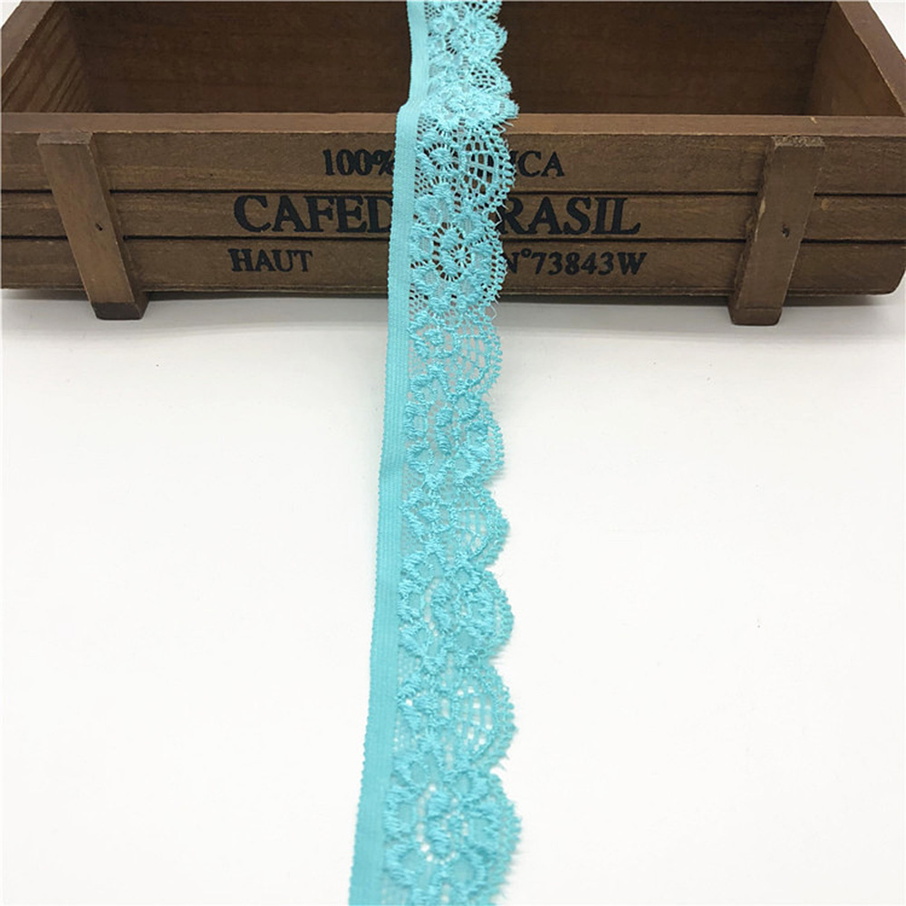 5 Yard Elastic Lace Band Flower Stretchy Trim Hollow Ribbon Underwear  Fringe DIY