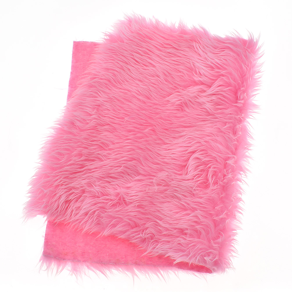 A4 Faux Fur Fabric Soft Plush DIY Sewing Clothing Scarf Decor Craft Accessories - Picture 15 of 36