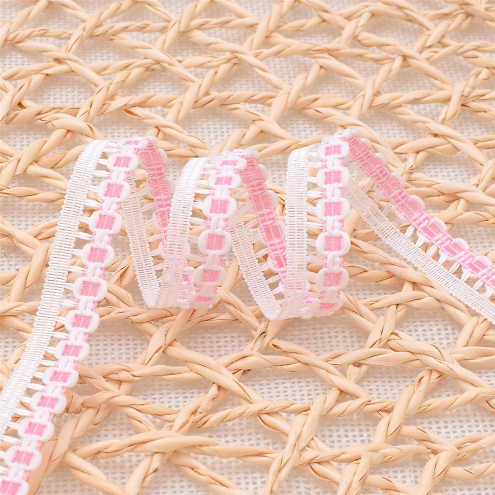 10Yards Flower Lace Trim Ribbon Garment Sewing Curtain Underwear Lingerie DIY 
