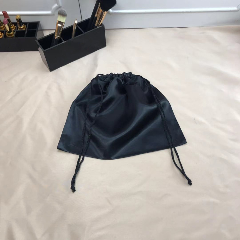 Drawstring Storage Bag Satin Silk Dust-Proof Pouch Clothing Holder Organizer DIY 