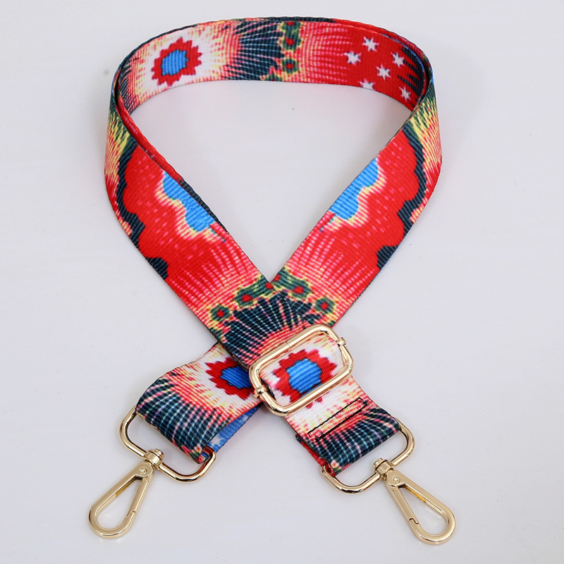 Ethnic Shoulder Bag Belt Strap Adjustable Crossbody Handle Handbag Replacement