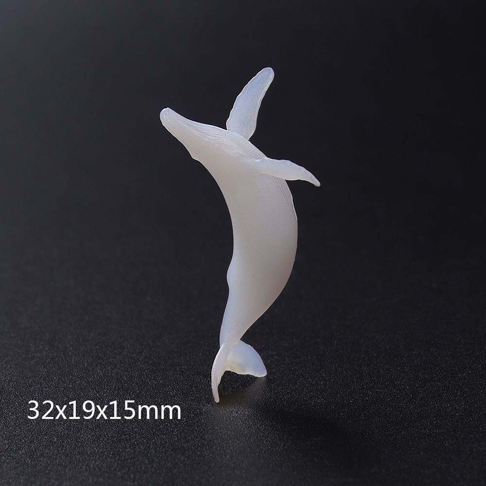 Animal Whale for Resin Mold Jewelry Crystal Epoxy Filling Micro Landscape Craft 