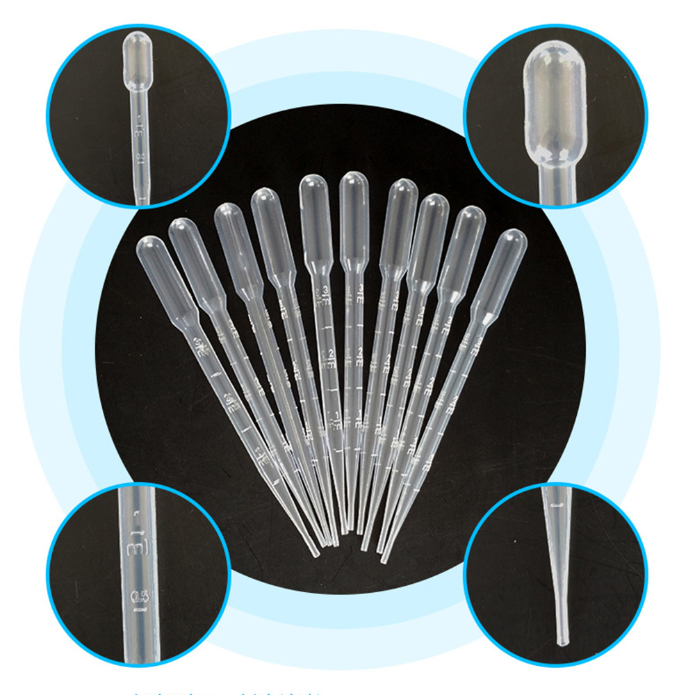 Plastic Pipettes Dropper With Clean Brush Unbreakable - Temu