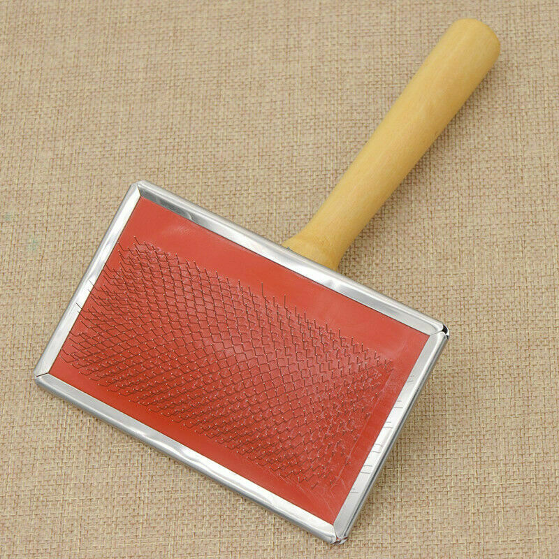 Wool Blending Carding Combs Spinning Needle Felting Grooming Craft Tools Pet Acc - Foto 10 di 10