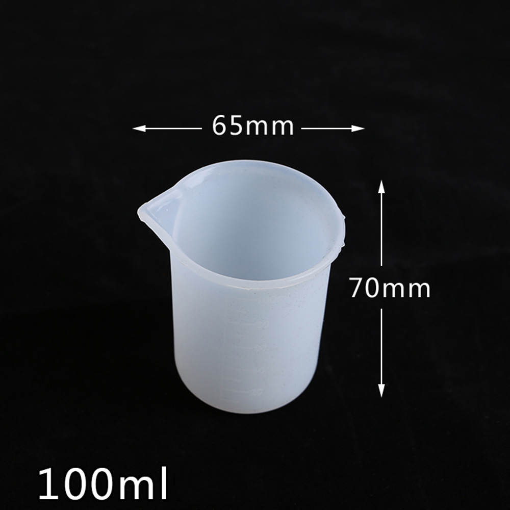 Silicone Measuring Cup Non-stick Resin Mixing Mould Glue Tool