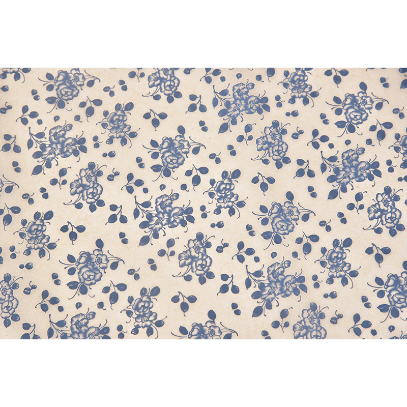 Transfer Paper Pottery Underglaze Figure Flower Blue and White Decal  Molding DIY