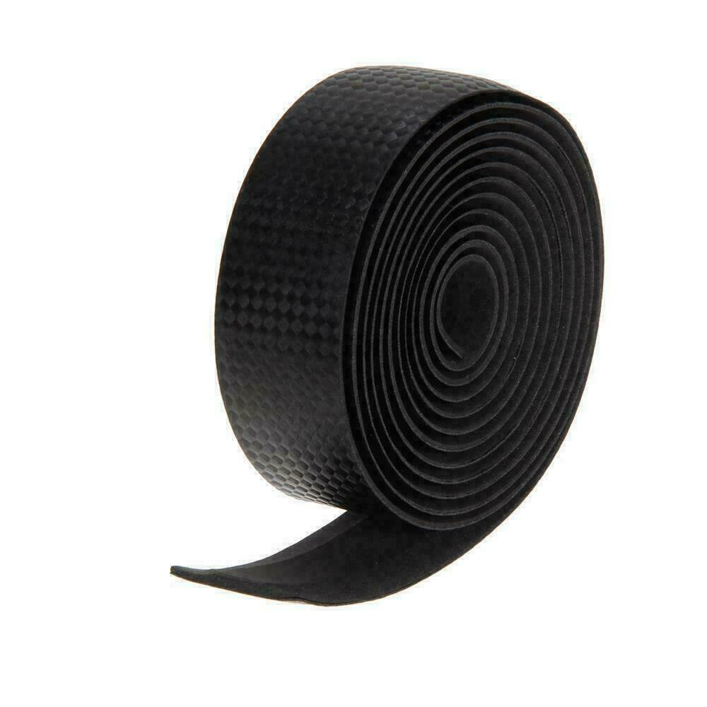 Carbon Fiber Bike Handlebar Tape Comfort GEL Road Wrap+2 Bar Belt Bicycle Parts - Picture 11 of 25