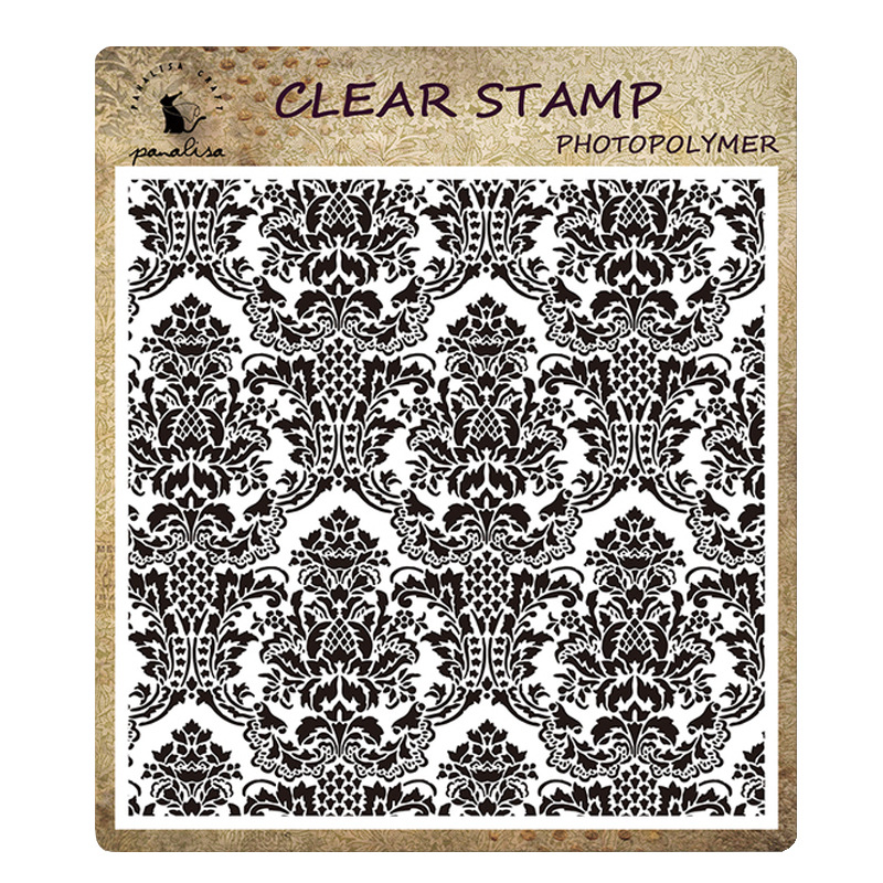 Sello transparente de silicona de colección sello floral álbum de recortes decoración de tarjetas hágalo usted mismo - Imagen 13 de 14