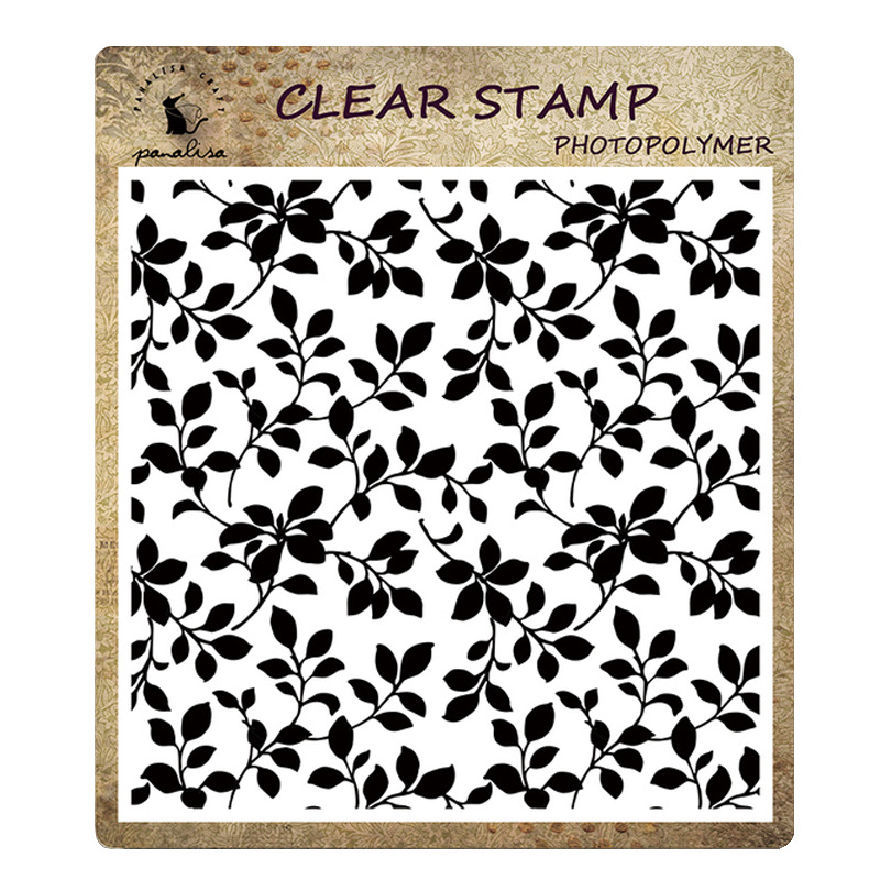 Sello transparente de silicona de colección sello floral álbum de recortes decoración de tarjetas hágalo usted mismo - Imagen 14 de 14