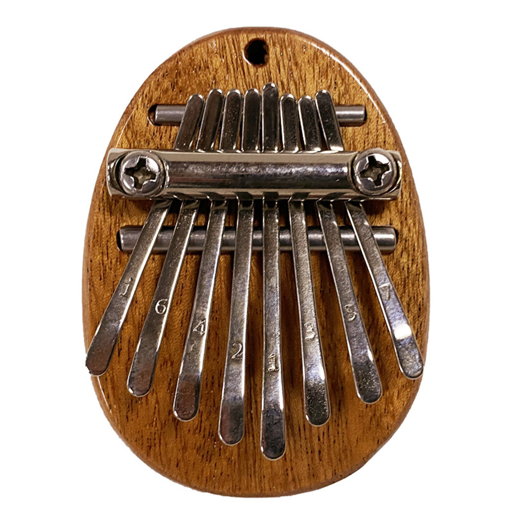 Mini 8 Keys Kalimba Thumb Piano Wooden Finger Keyboard Musical Hand Toy Gift Acc 