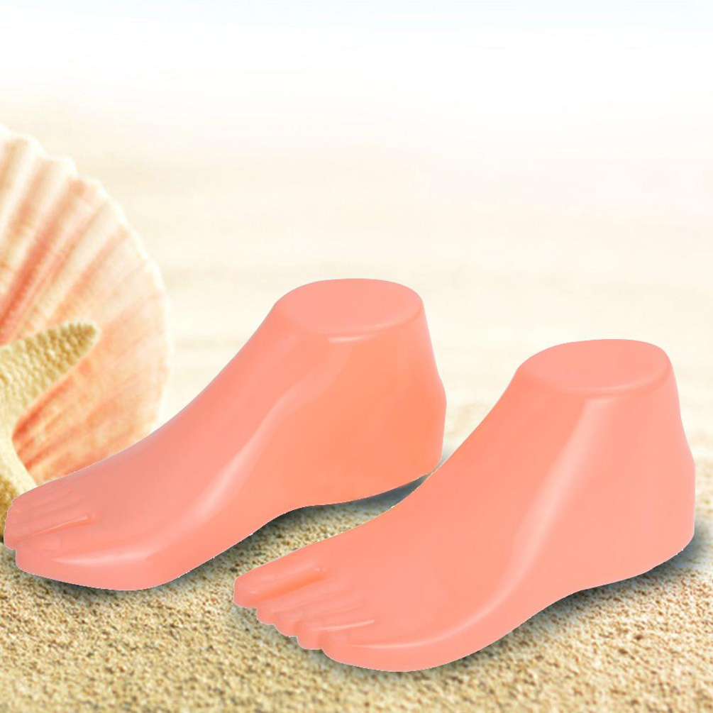  Female Plastic Foot Model Tools for Sandals Display (Fleshtone)  : Arts, Crafts & Sewing