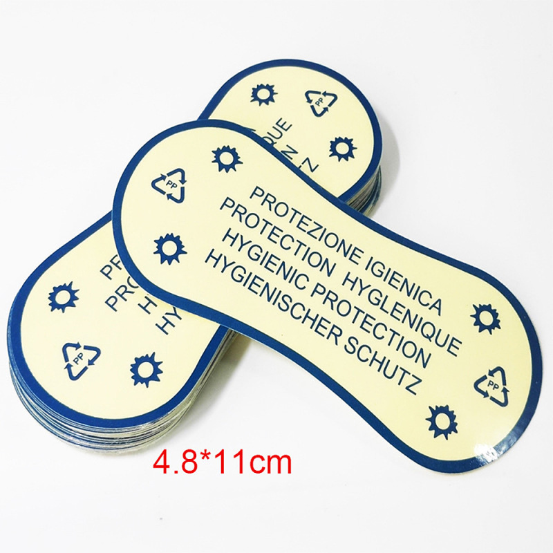 50PCS Hygiene Sticker Tape Swimwear Lingerie Try on Label Underwear Brief  Liner