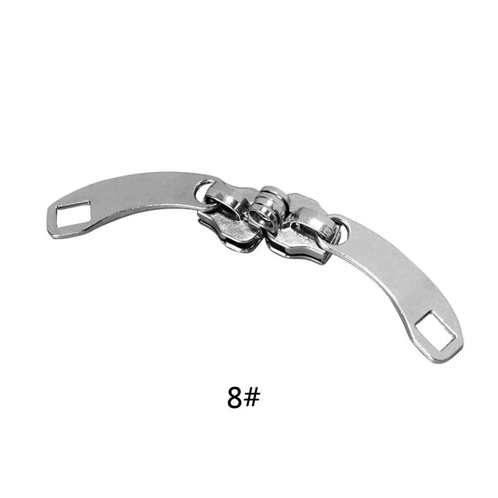 Hesroicy 5Pcs Zipper Puller Detachable Alloy Replacement Zipper