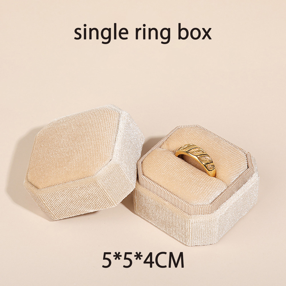 Buy Oirlv Premium Leather Double Ring Box for Wedding Ceremony Engagement  Ring Bearer Couple Rings Holder Jewelry Gift Box Online at desertcartINDIA