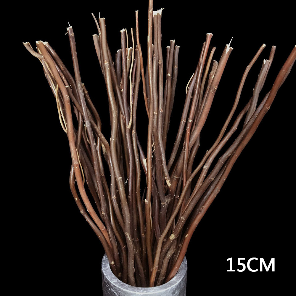 10Pcs Wooden Sticks Natural Branch Willow Tree Branch DIY Wedding Decor Supplies