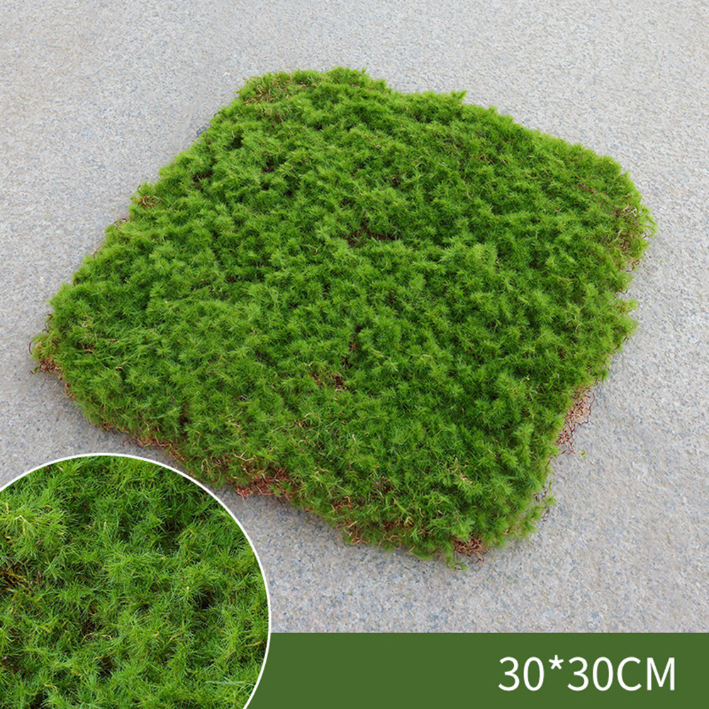 Artificial Green Mood Moss Sheets - Faux Moss