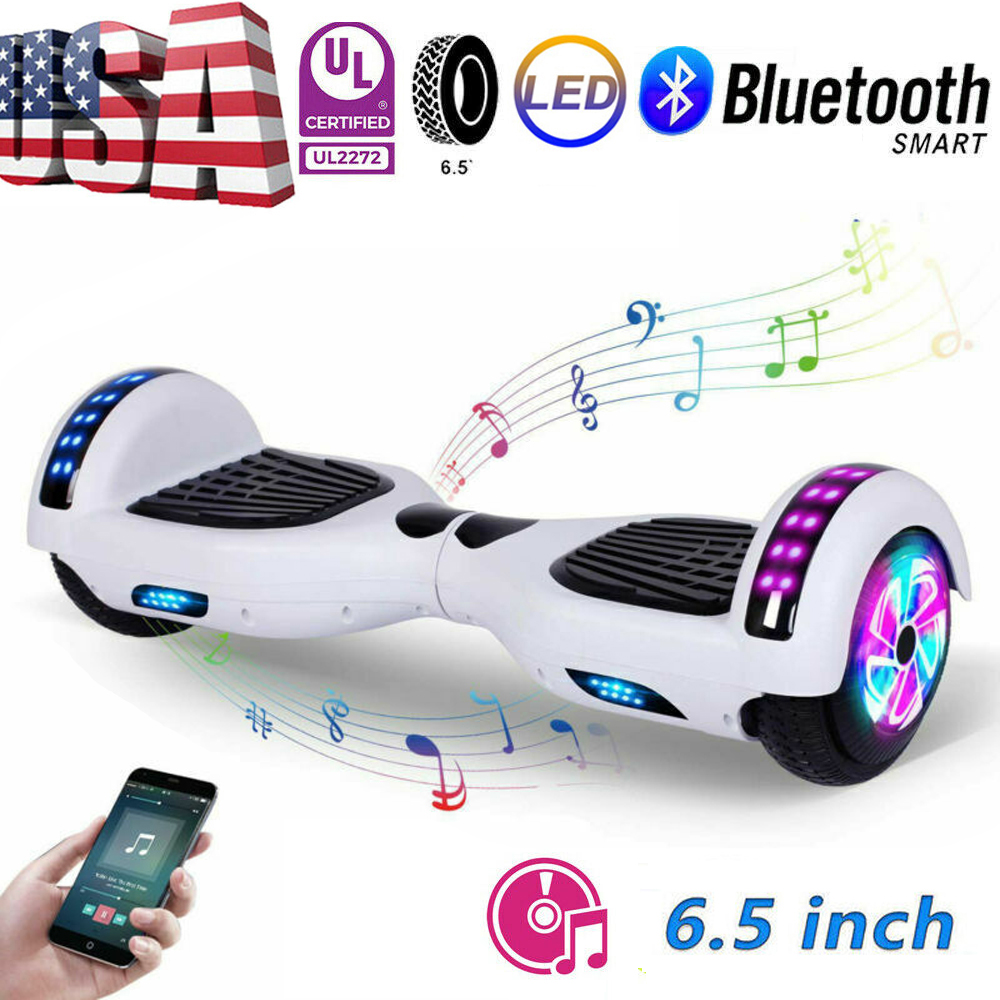 white hoverboard