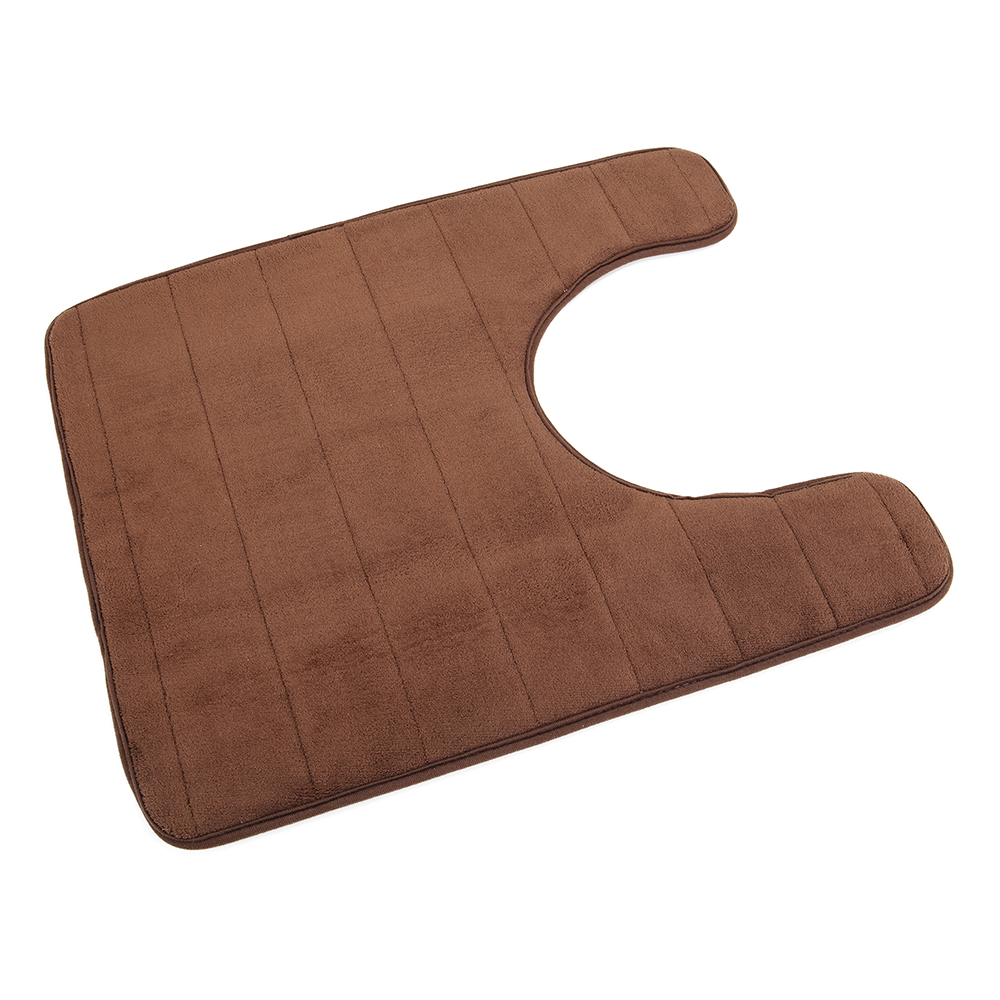 Soft Memory Foam Toilet Bath Mat U-Shaped Water Absorption Non-Slip Cushion NEW - Picture 15 of 16
