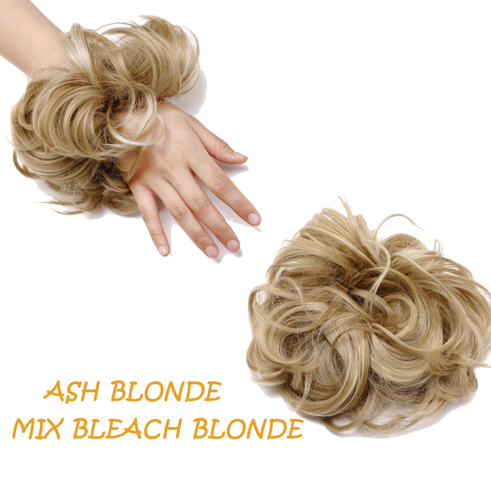 Messy Bun Hair Piece Hair Extension Ponytail Synthetic Scrunchies Ponytail Women - Picture 15 of 33