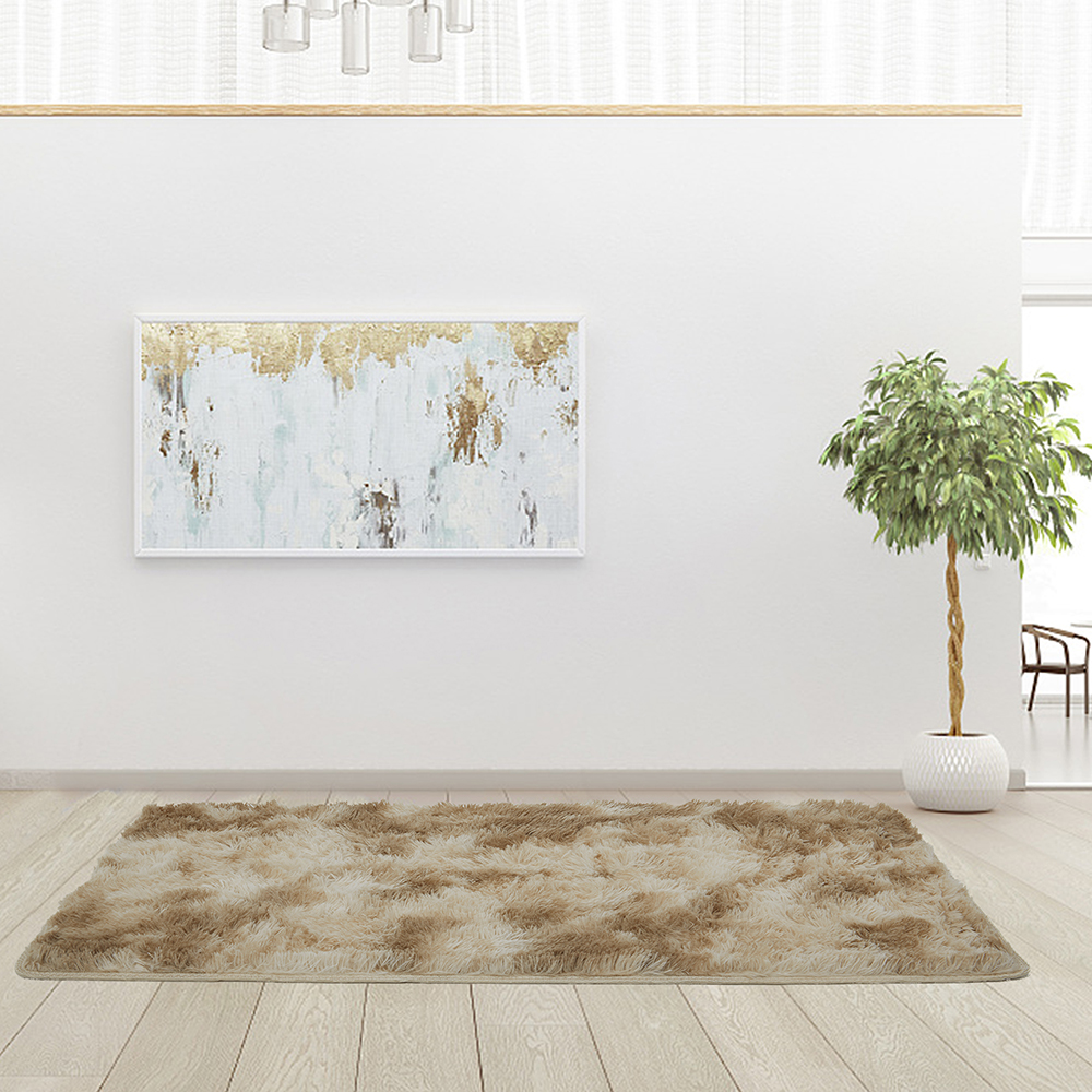 6.56X10FT Faux Fluffy Shag Rug Long Pile Non-Skid Furry Carpet In Many Size