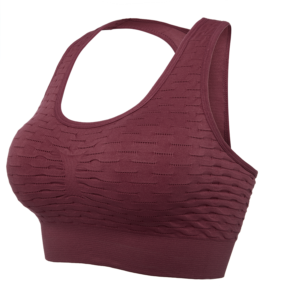 2022 Sports Bras for Women- Padded Seamless High Impact Support Yoga Gym Fitness - Picture 19 of 24