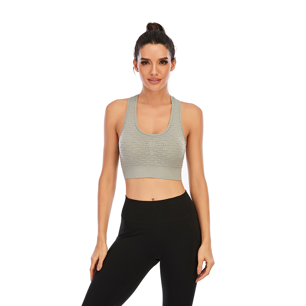 2022 Sports Bras for Women- Padded Seamless High Impact Support Yoga Gym Fitness - Picture 21 of 24