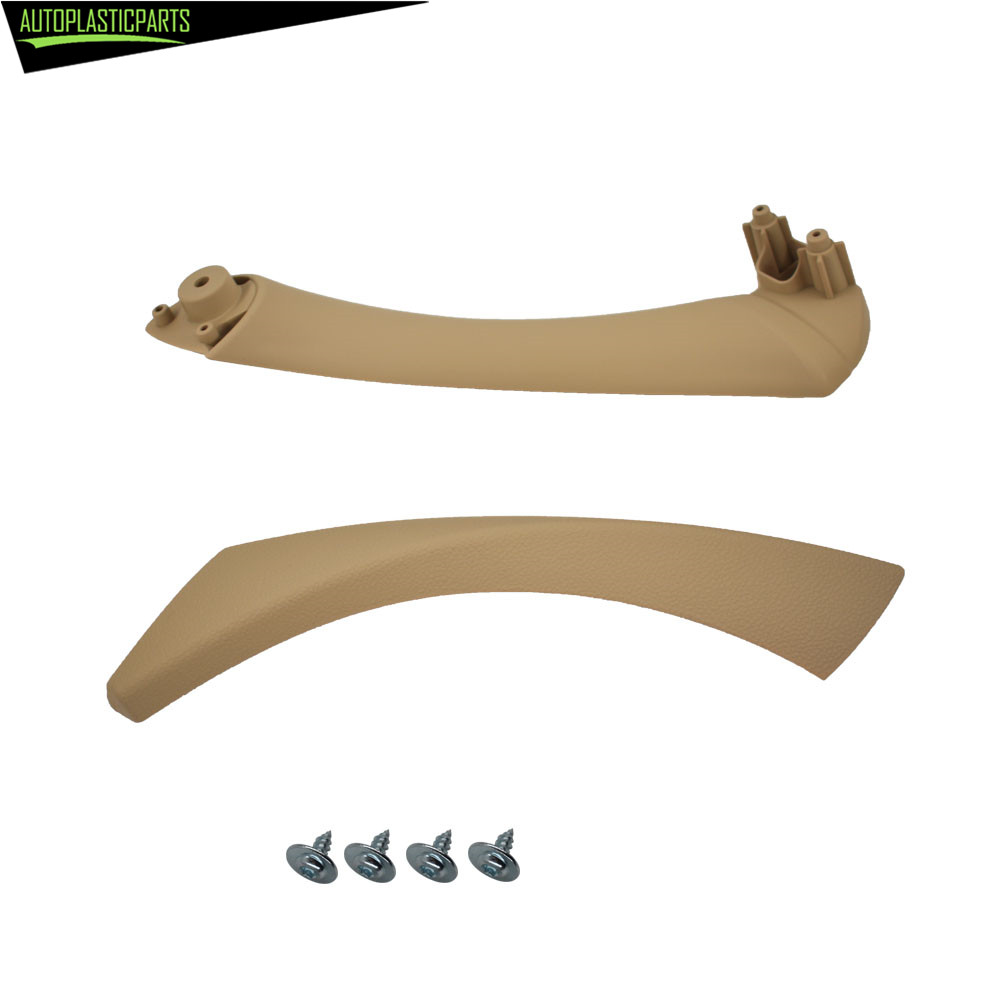 Details About For Bmw E90 328i Outer Door Panel Handle Pull Trim Cover Right Side Beige Inner