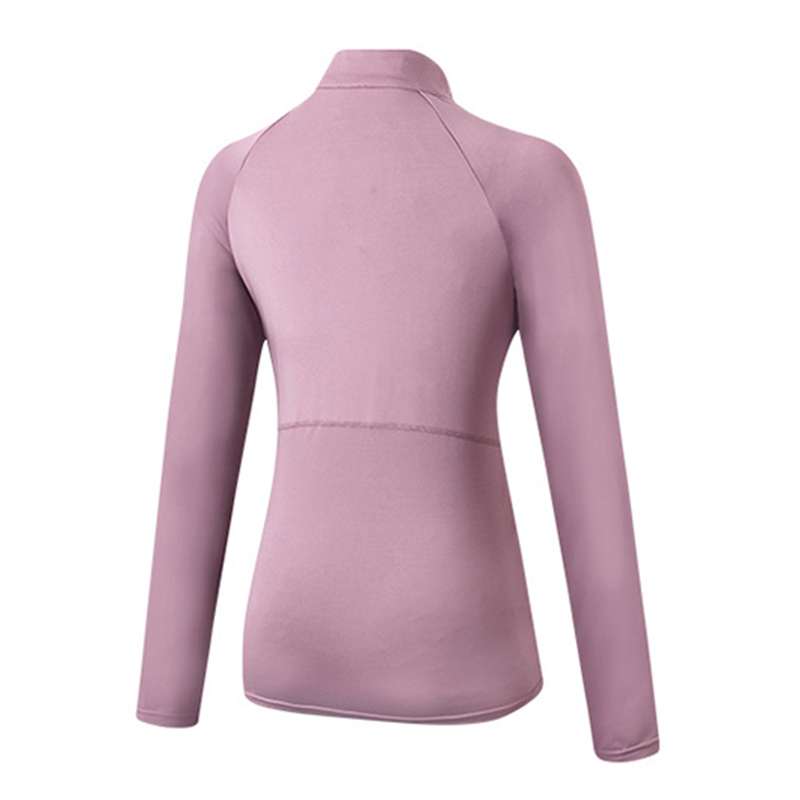53  Mock neck workout top for Women