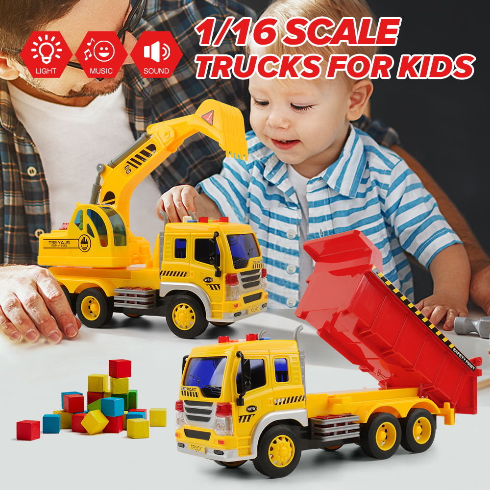 excavator truck toy