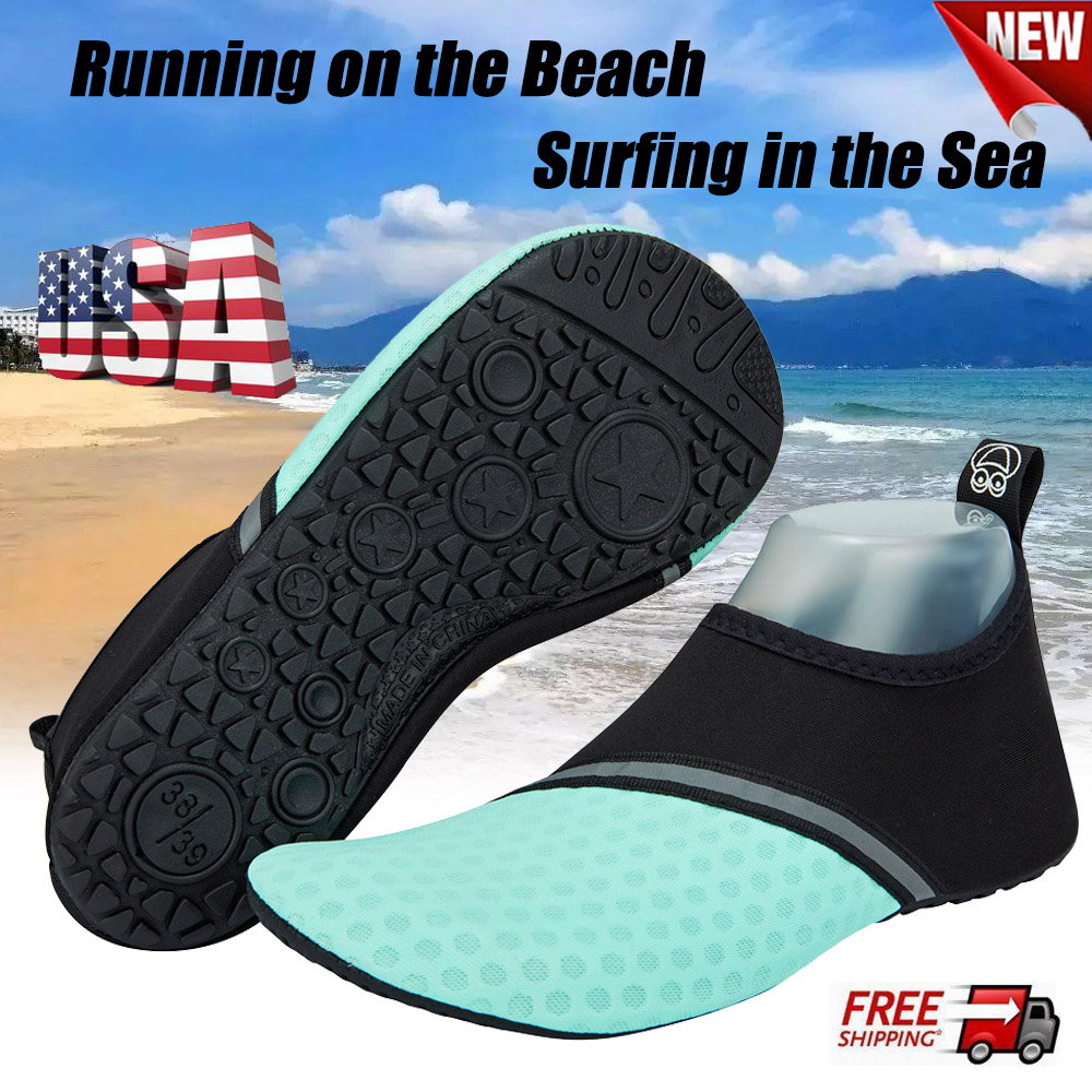 Women/Mens Water Shoes Quick Dry Barefoot Beach Water Sports Aqua Socks