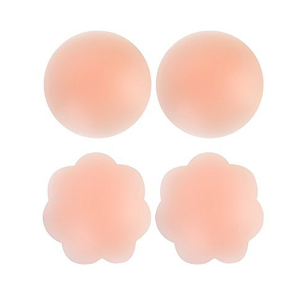 Women Push Up Sticky Strapless Backless Silicone Self Adhesive Invisible  Bra TBN
