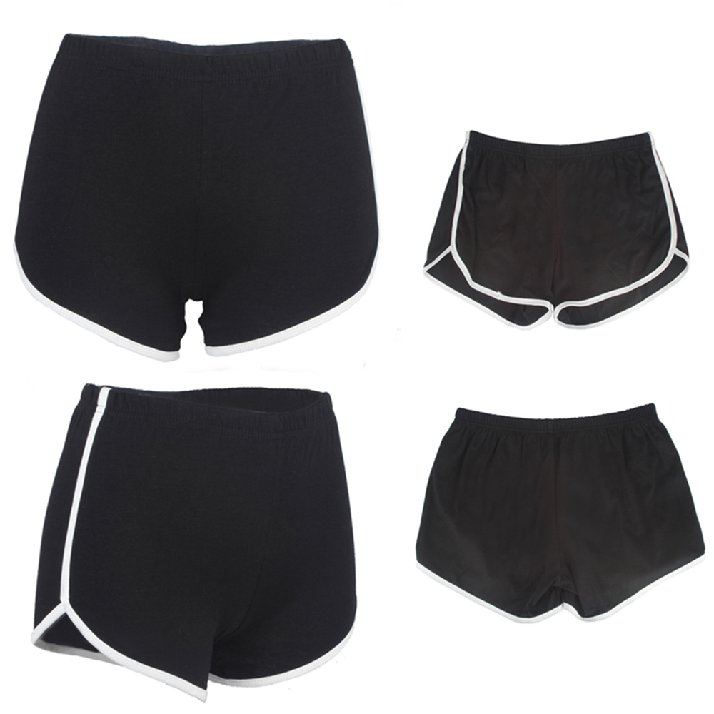 Women's Sports Shorts Casual Elastic Waist Shorts Boyshorts Swimming Trunks USA