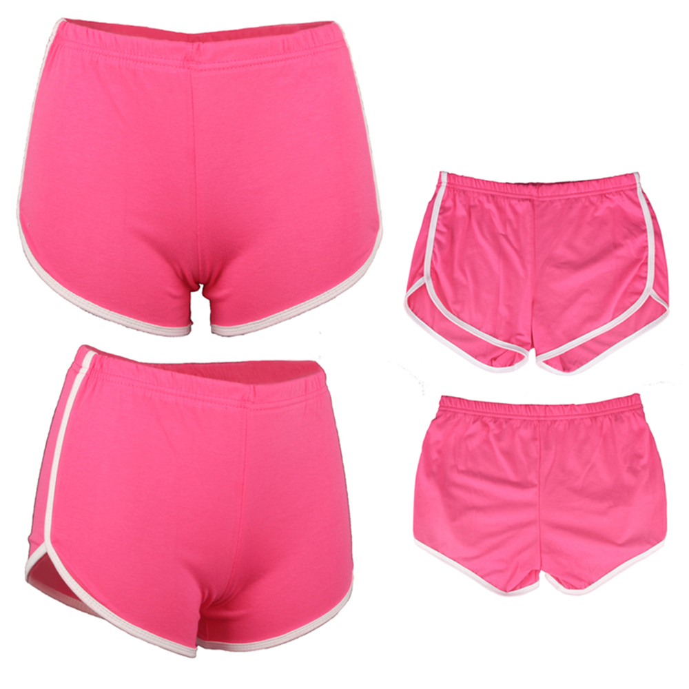 Women's Sports Shorts Casual Elastic Waist Shorts Boyshorts Swimming Trunks USA