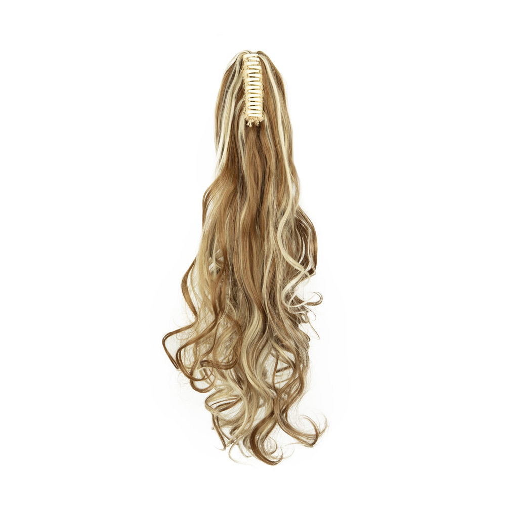 Long Ponytail Wavy Claw Curly Straight Thick Synthetic Hair Extension Cosplay US - Picture 32 of 33