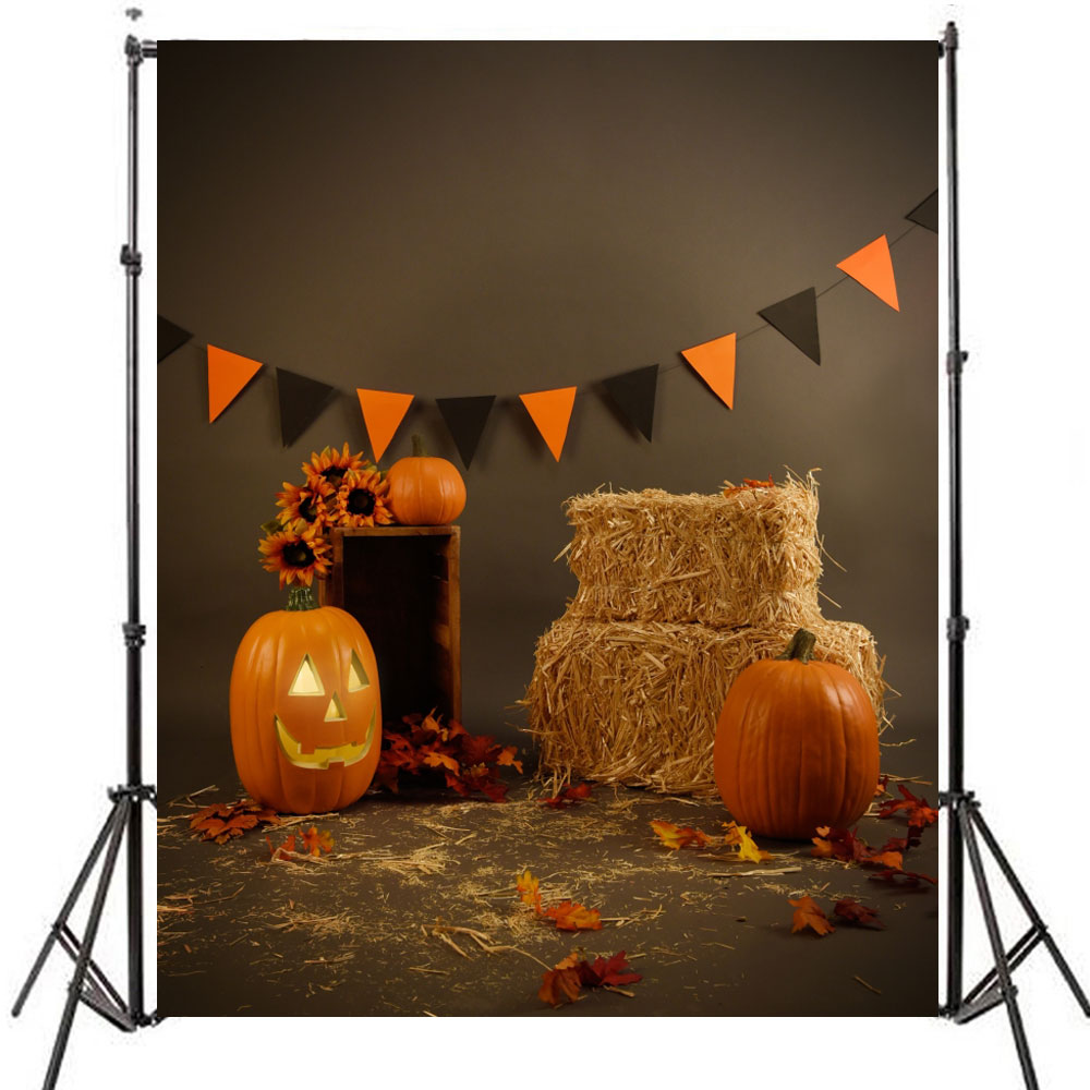 Halloween Party Photography Backdrop Photo Background Studio Vinyl Screen Christ - Picture 48 of 83