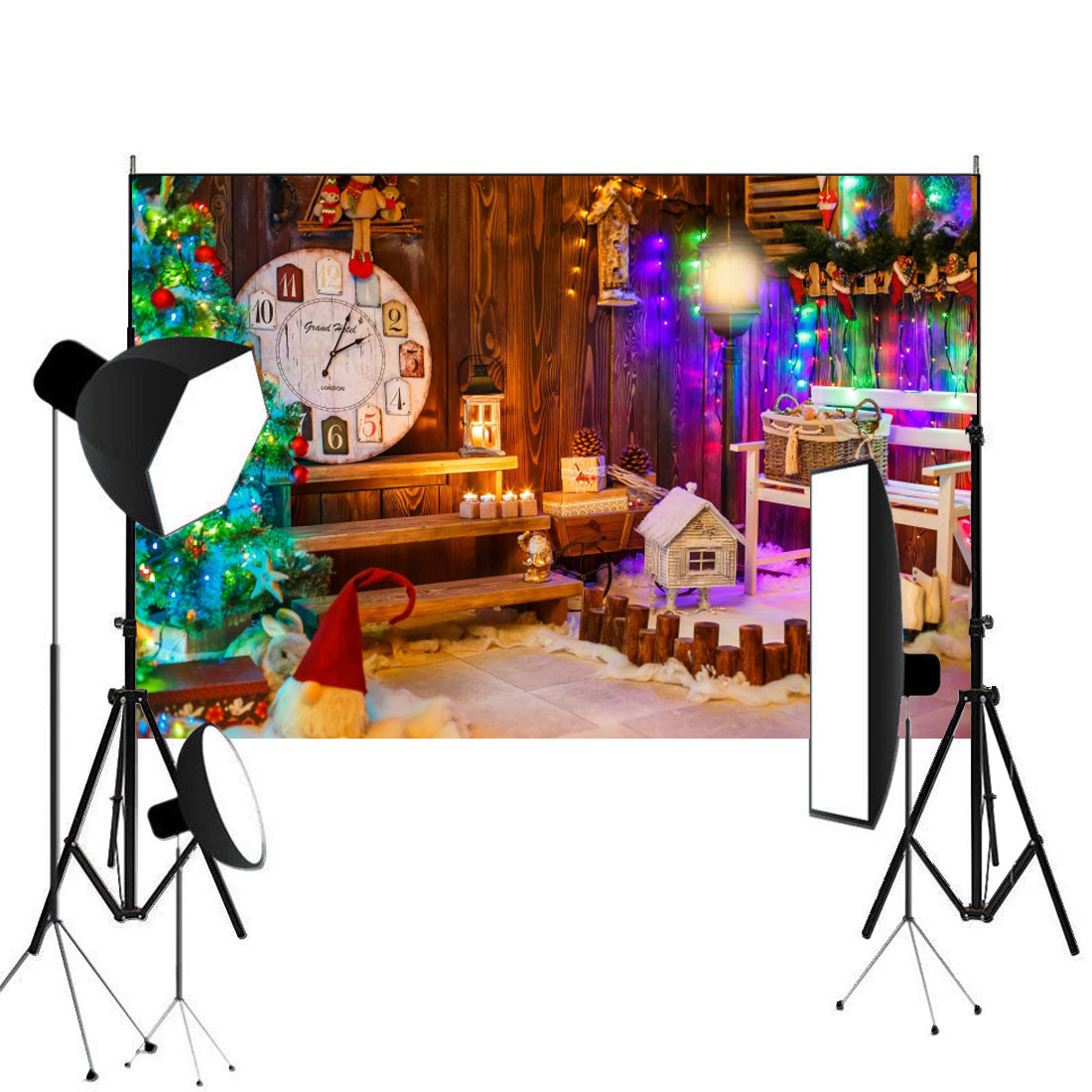 Halloween Party Photography Backdrop Photo Background Studio Vinyl Screen Christ - Picture 71 of 83