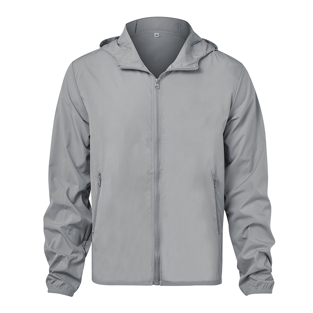 Buy HOT Men Windbreaker Jacket Hooded 