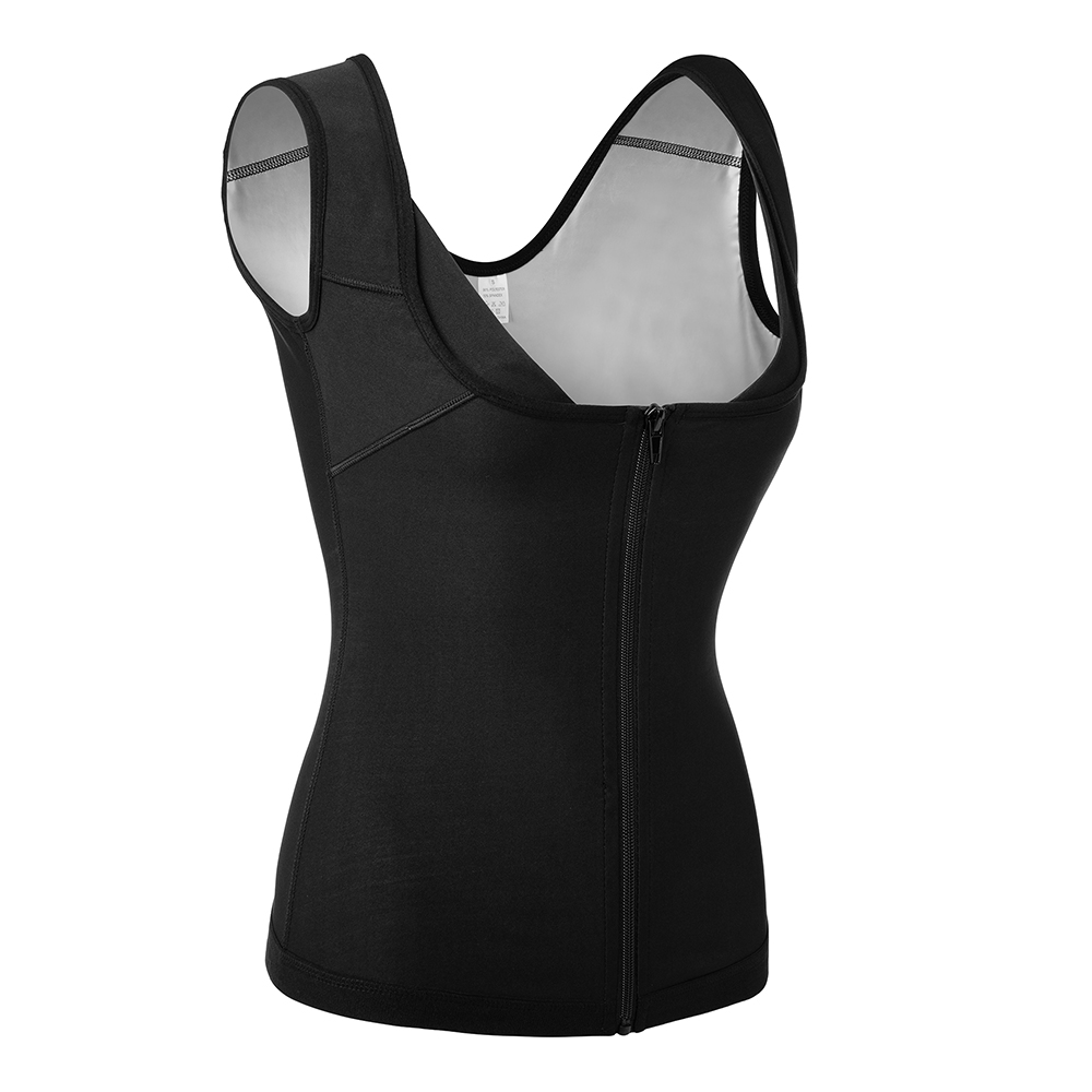 Women Body Shaper Sweat Sauna Vest Seamless Weight Loss Sleeveless Slim Shaping