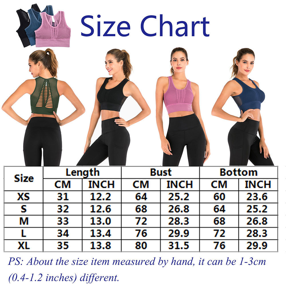 Women Bra Seamless Front Cross Side Button Lace Yoga Underwear Bras BIKINI Vest - Picture 22 of 46