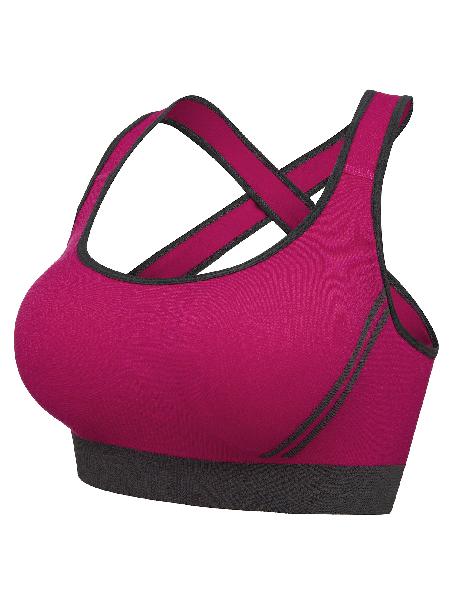 Women Bra Seamless Front Cross Side Button Lace Yoga Underwear Bras BIKINI Vest - Picture 29 of 46