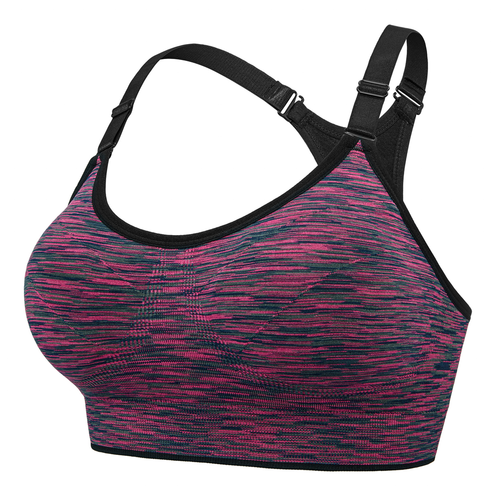 Women Bra Seamless Front Cross Side Button Lace Yoga Underwear Bras BIKINI Vest - Picture 35 of 46