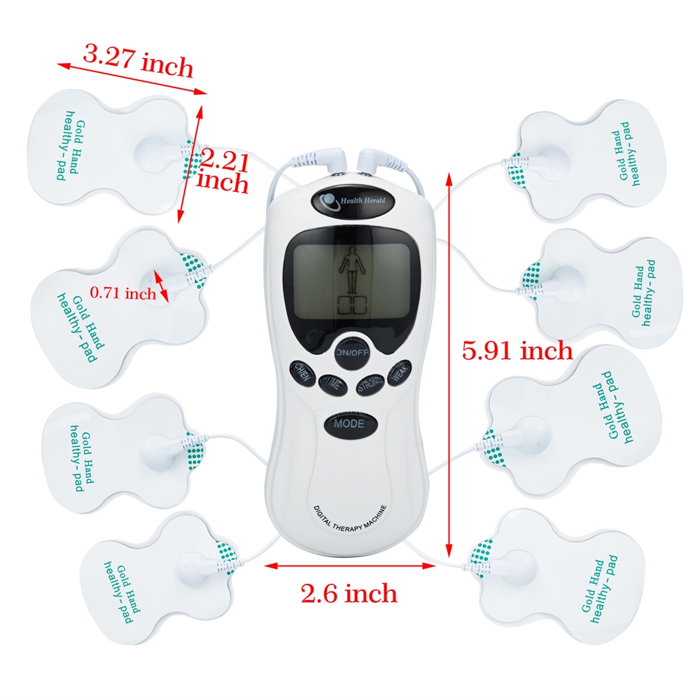 EMS Dos Arrastre 8 Máquina De Masaje Digital Terapia - Temu