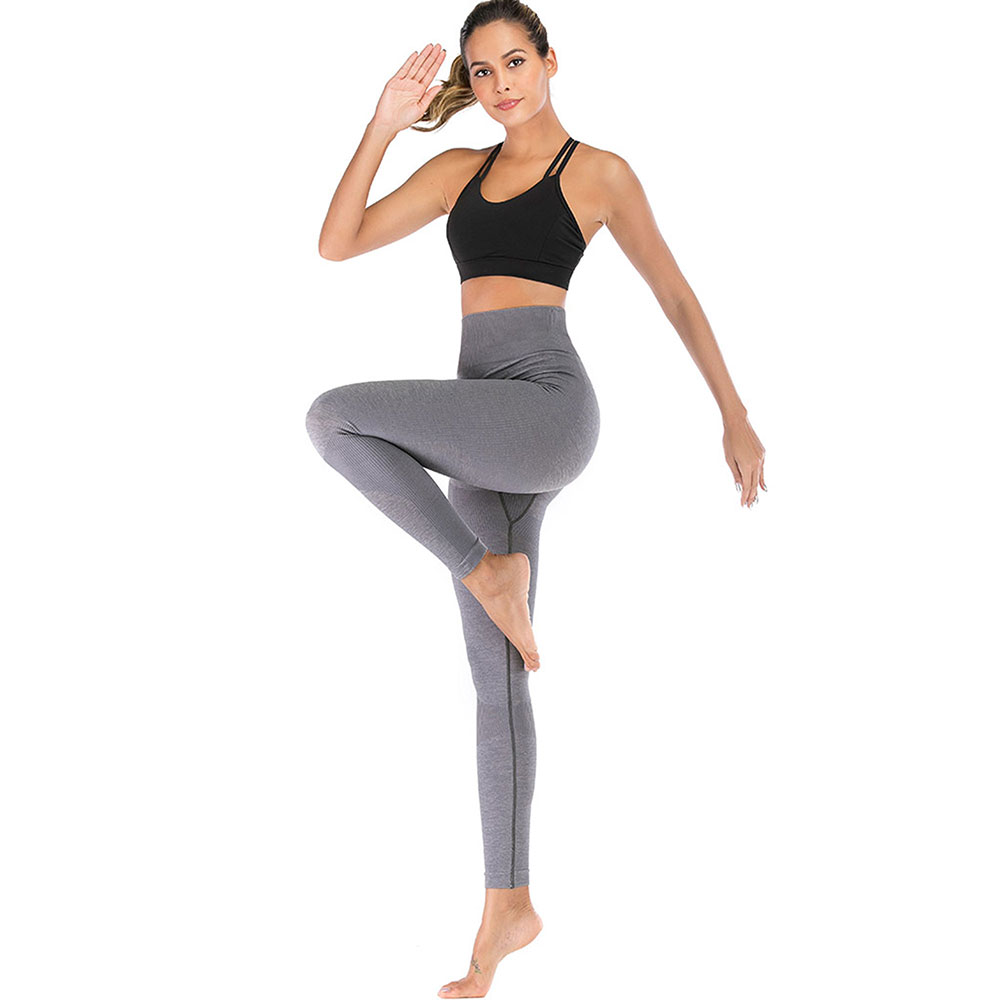 Women Seamless Leggings Waisted Push Up Trousers Fitness Yoga Pants Breathable - Picture 15 of 16