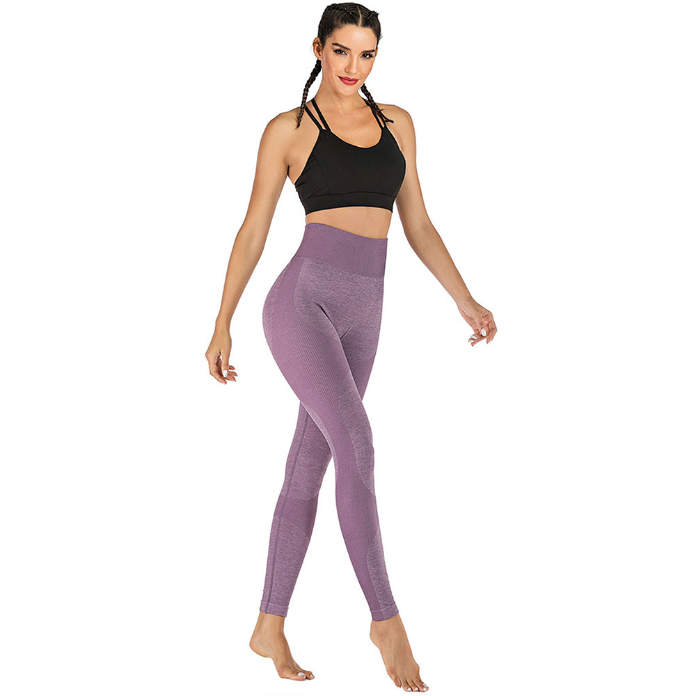 Women Seamless Leggings Waisted Push Up Trousers Fitness Yoga Pants Breathable - Picture 16 of 16