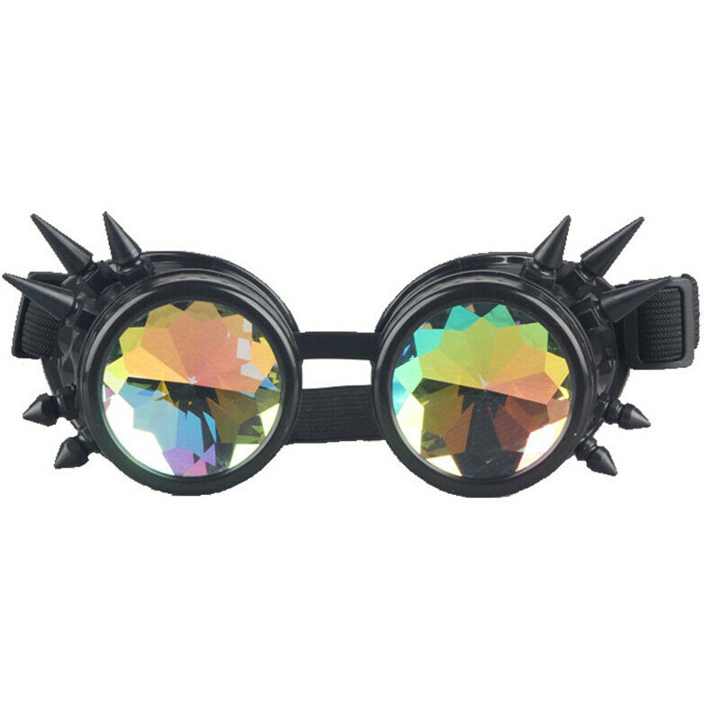 Fantastic Look Steampunk Cyber Goggles Welding Goth Cosplay Vintage Party Glass - Picture 31 of 54
