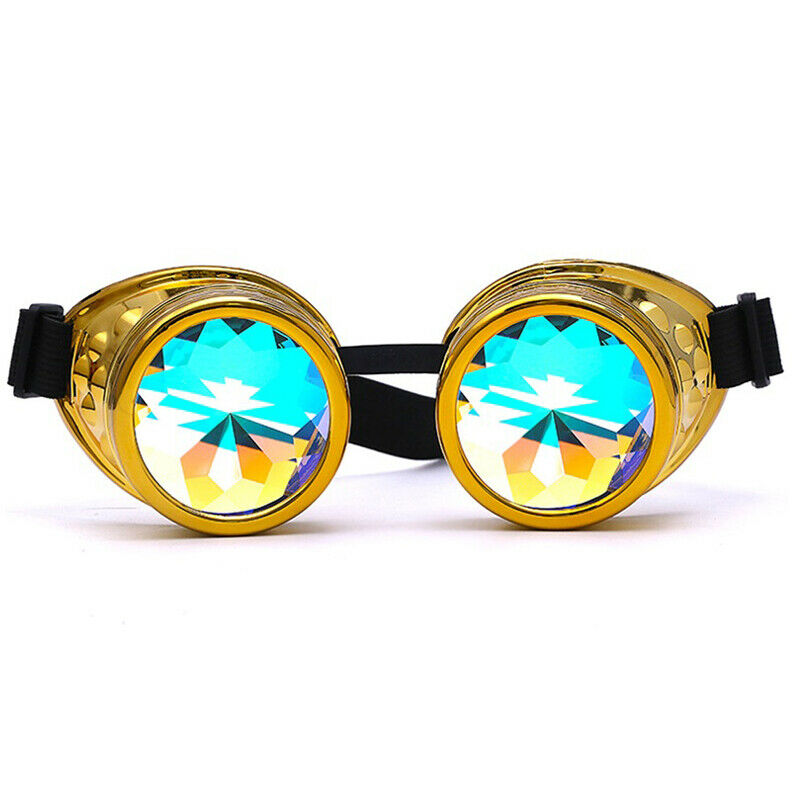 Fantastic Look Steampunk Cyber Goggles Welding Goth Cosplay Vintage Party Glass - Picture 38 of 54