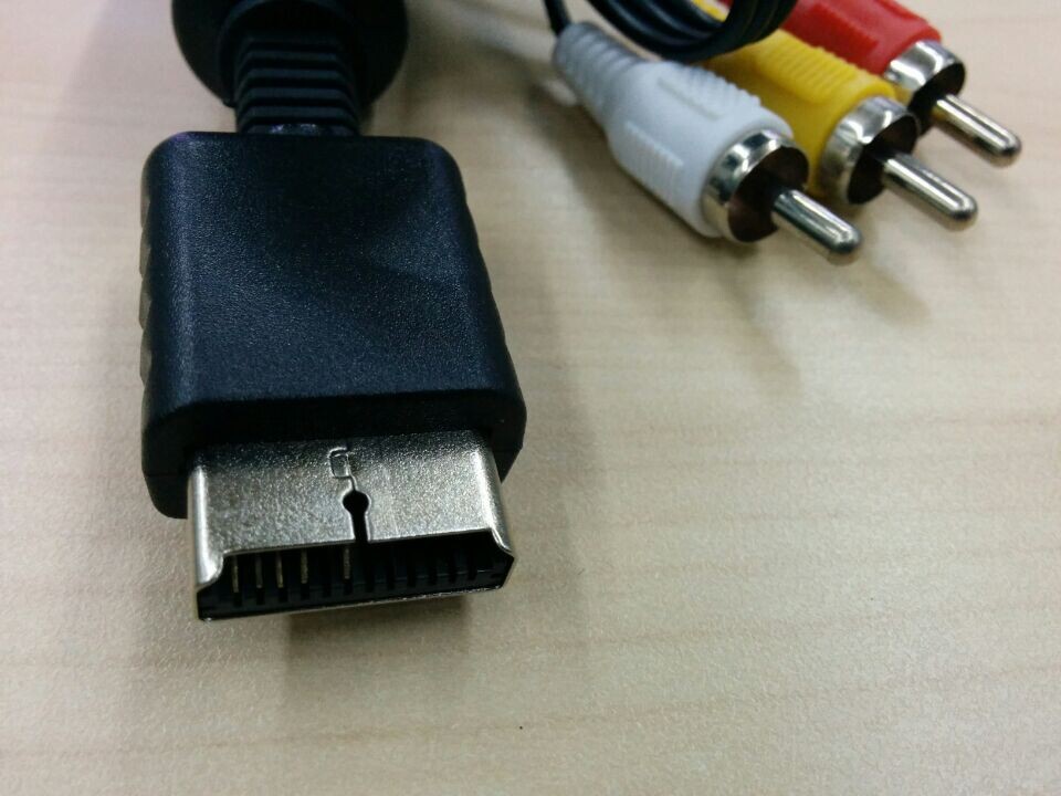 HD Audio Video TV AV Cable For Sony Playstation PS1 PS2 PS3 Composite