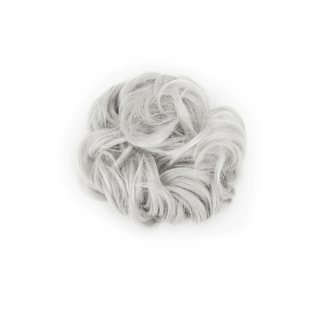 US Ladies Curly Messy Bun Hair Piece Hair Extensions Up Do Scrunchie Chignon YJ - Picture 34 of 74